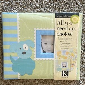 Baby book/scrapbook